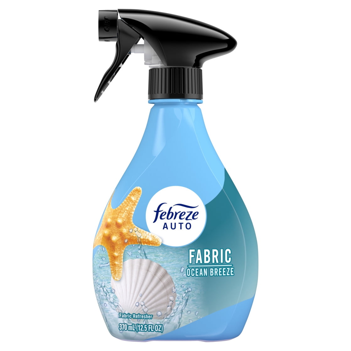 (2 pack) Febreze AUTO Car Fabric Spray, Odor Fighting Air Freshener, Ocean Breeze, 12.5 fl oz