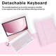 thumbnail image 3 of Funda con Teclado Recargable Desmontable para Galaxy Tab A9 Plus/A11 Plus 11", Rosa, 3 of 8