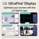 thumbnail image 5 of Monitor LG 27" Ultrafino 4K UHD HDR10 IPS, Blanco, 27US500-W, 5 of 5
