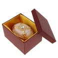 thumbnail image 3 of Novedad Oval Vintage Metal del tesoro Baratija Stud Joyero Caja Regalo jinwen Envase de la caja de la joyería, 3 of 8