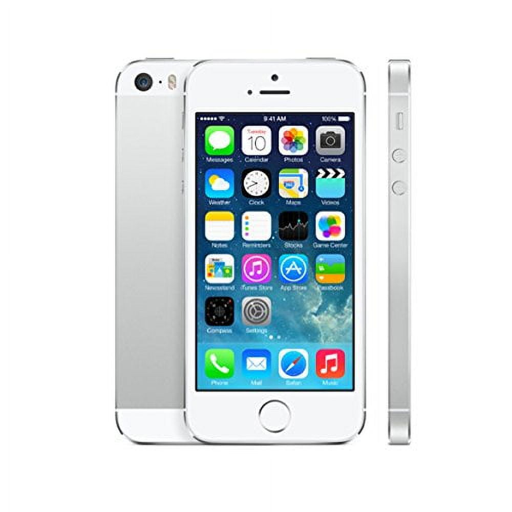 Straight Talk Apple iPhone 5s 16GB Prepaid Smartphone, Silver