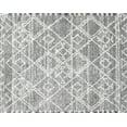 thumbnail image 1 of Ahgly Company Machine Washable Indoor Rectangle Contemporary Dark White Beige Area Rugs, 5' x 8', 1 of 7