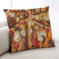 thumbnail image 1 of Ahgly Company Foods Pizza Indoor Throw Pillow, 18 inch by 18 inch, 1 of 6
