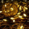 thumbnail image 2 of Christmas Lights - 50-Count Clear LED Green Wire Mini Lights Battery Operated String Lights with Timer for Christmas Tree Wreath Party Wedding Home Garden Indoor Outdoor Decor, Waterproof, Warm White, 2 of 8