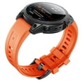 thumbnail image 4 of 26MM Quick Release Silicone Watch Strap with Metal Buckles Official Grade Fits Most, 4 of 4