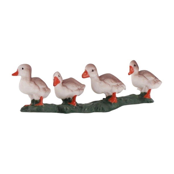 Decoración con figuras de animales, materiales para manualidades, accesorios para bricolaje, figuras en miniatura 8cm x 2cm