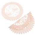 thumbnail image 2 of Miangastore Retro Lace Coasters White 2Pcs 7.47x7.47x0.04Inch, 2 of 8