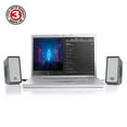 thumbnail image 4 of GOgroove Laptop Computer Speakers - SonaVERSE O2 USB Powered Desktop Speakers with Dual Passive Bass Woofers, Built-in Volume Dial, Sleek Compact Design for Small Desks and Mobile PCs (Black), 4 of 4