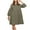 Green, variant on ChaoHeng Casual Dresses for Women Dresses Long Sleeve Elegant Women and Linen Lantern Sleeve Long Sleeved Patchwork Loose Hem Dress