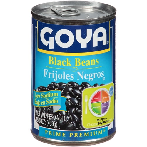 Goya Black Beans, 15.5 oz, (Pack of 24) by Generic