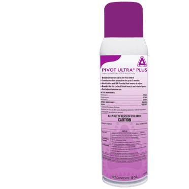 Pivot Ultra Plus Flea IGR & Adulticide Spray - Flea Killer - 15 oz Can by Control Solutions