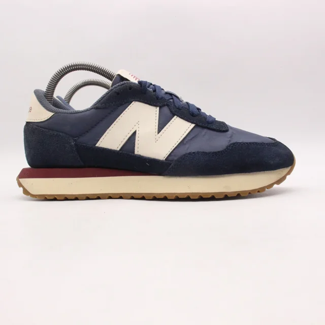 New Balance 237 Shoes Men's Size 7 D Blue White Running Athletic Suede MS237CM