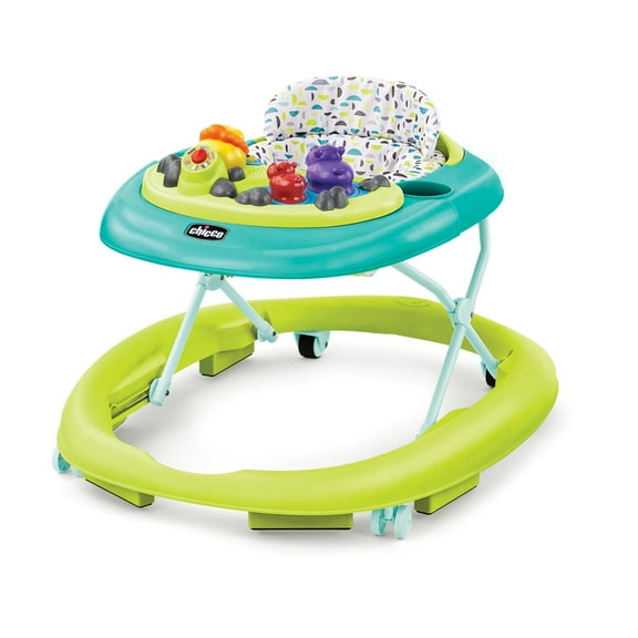 Chicco Walky Talky Activity Baby Walker with Multi-Lingual Play Tray - Flora (Purple/Grey), New