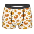 thumbnail image 4 of Goofa Pumpkin Maple Leaves Printed Men's Boxer Briefs Underwear, Moisture-Wicking Underwear, Trunk,Soft and Breathable Cotton Underwear-XX-Large, 4 of 9