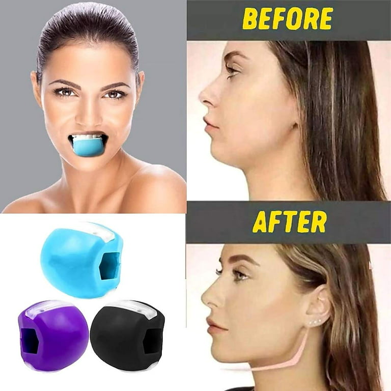 Facial Jaw Exerciser, Double Chin Reducer Shaping Jawline Exercise