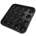 thumbnail image 2 of 16-Hole Pool Snooker Billiard Ball Storage Tray - Black, 2 of 16