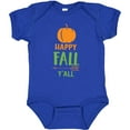 thumbnail image 3 of Inktastic Happy Fall Y'all, Pumpkin, Arrow - Orange Green Boys or Girls Baby Bodysuit, 3 of 5