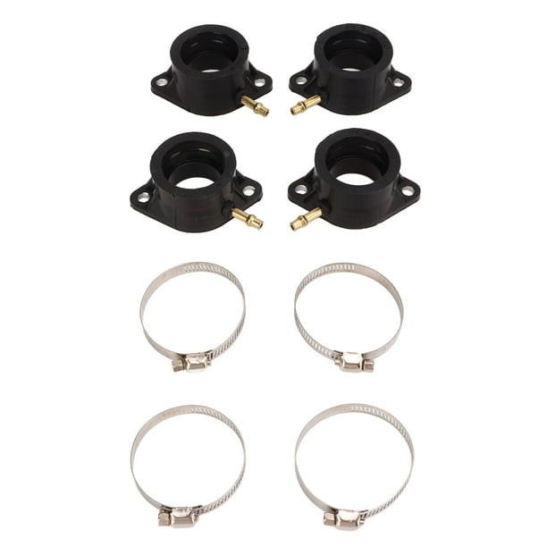 Carburetor Inlet Manifold Boot,4 Pcs Carburetor Intake Carburetor