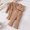 Khaki, variant on LvhaoGJOB Toddler Girls Cardigan and Pants Outfit Set, Khaki - ribbed knit, embroidered butterfly