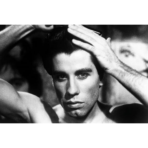 Saturday Night Fever John Travolta Combing Hair 24x36 Poster