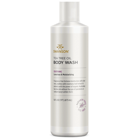 Swanson Tea Tree Oil Body Wash 16 fl oz Liquid
