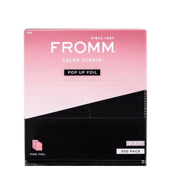 Pink , Diane Color Studio Pop Up Foil , Hair Scalp - Pack of 2 w/ SLEEKSHOP Teasing Comb