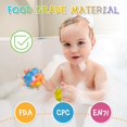thumbnail image 3 of Stress Ball Easter Basket Stuffers 3D Food Grade Silicone, 3 of 5