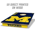 thumbnail image 6 of YouTheFan NCAA Michigan Wolverines 2' x 3' Cornhole Game, 6 of 6