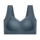 thumbnail image 5 of ZHAOCHENG Sujetador corrector de postura Wmbra sin aros push-up ergonómico cómodo Cros Prof rosa 55-65 kg, 5 of 5