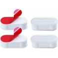 thumbnail image 4 of Tampons Abattant WC 8 Pièces Patins pour Abattant de Toilette, 4 of 4