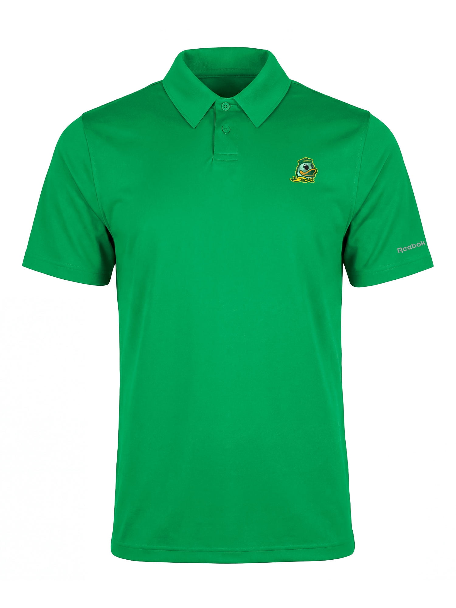 Oregon Ducks Reebok Mens Short Sleeve Polo Shirt