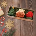 thumbnail image 4 of Handmade Snowman Deer Shape Aromatherapy Candle Festive Holiday Scented Wax Decoration for Home, 4 of 6
