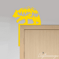 thumbnail image 2 of Craftnamesign Bear Door Corner Hanger, Bear Home Corner Decor for Living Room Bedroom, 2 of 5