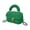 Green, variant on Purses For Women Women Woven Handbag Multifunctional Tote Crossbody Shoulder Bag DIY Knitting Material Kit Pink A