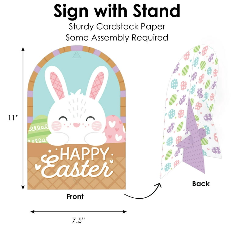 Easter Bunny Ribbon Bunting - FREE Shipping