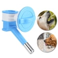 thumbnail image 2 of Comedero para perros ABS, boquilla colgante a prueba de fugas, cabezal de agua potable, accesorio para suministros para mascotas (azul), 2 of 12