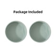 thumbnail image 2 of LarqeeWare Ceramic Set of 2 Cat Bowls, Food and Water Bowls for Cats, Kitty, 2pcs Cat Dishes, Pet Feeder(5.1inch, 2 x Light Green Bowls), 2 of 6