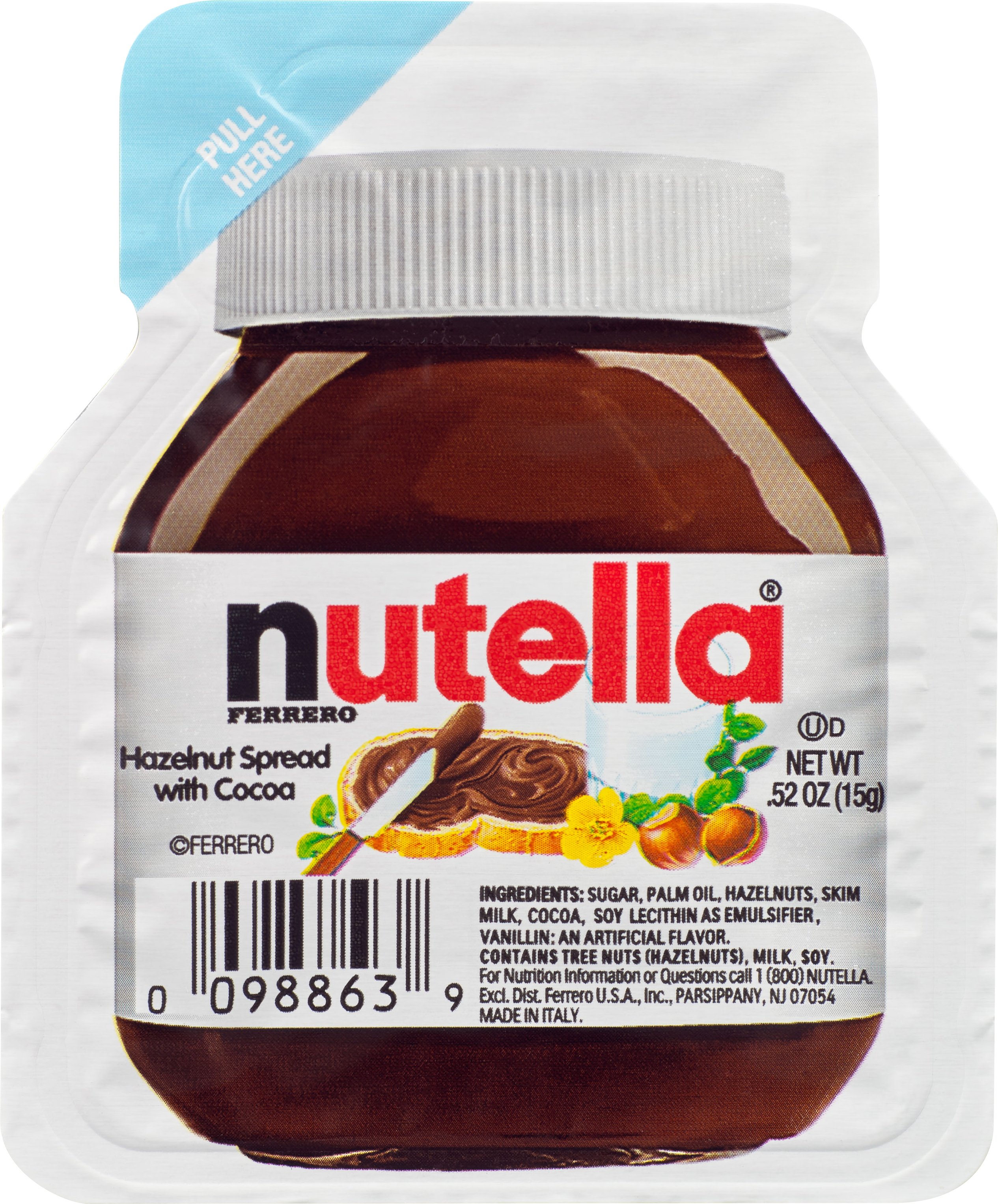 Nutella Hazelnut Spread With Cocoa