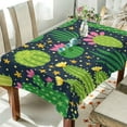 thumbnail image 4 of GZHJMY Cactus Tablecloth, Rectangle Waterproof Washable Polyester Table Cover for Picnic Dinner Holiday Party Decor, 60 x 108 Inch, 4 of 7