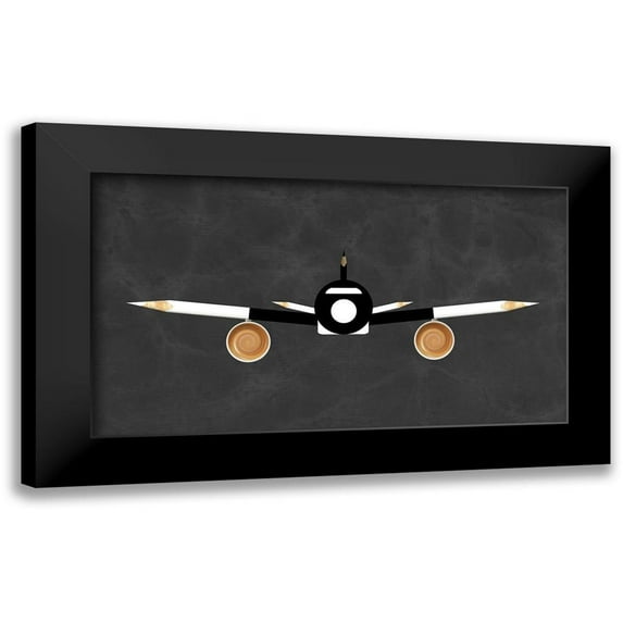 Dittmann, Udo 18x12 Black Modern Framed Museum Art Print Titled - Espresso Jet