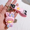 thumbnail image 1 of Llavero Kawaii Sanrio Hello Kitty, colgante Kuromi, muñeco My Melody, llavero para coche, bolso escolar, llavero colgante para teléfono móvil YAOSANBAO BAO unisex, 1 of 2