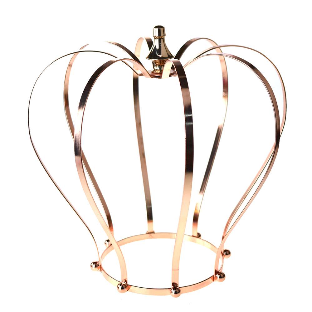 Decorative Metal Crown Table Centerpiece, Rose Gold, 14Inch Walmart