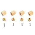 thumbnail image 1 of Adaptateur Hexagonal pour Roue, Adaptateur Hexagonal 1/24 Doré pour Modèles de Voitures 1/24 pour Axial SCX24 AXI90081, 1 of 8