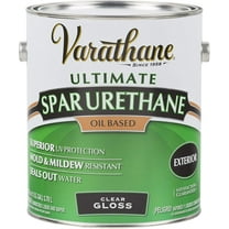 RUST-OLEUM 242179 Varathane Gallon Clear Gloss Exterior Premium Spar Urethane Finish