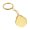 Golden, variant on Alloy Beach Shell Keychain, Shell Shape Metal Key Ring, Handbags Backpacks Decorative Car Key Chain