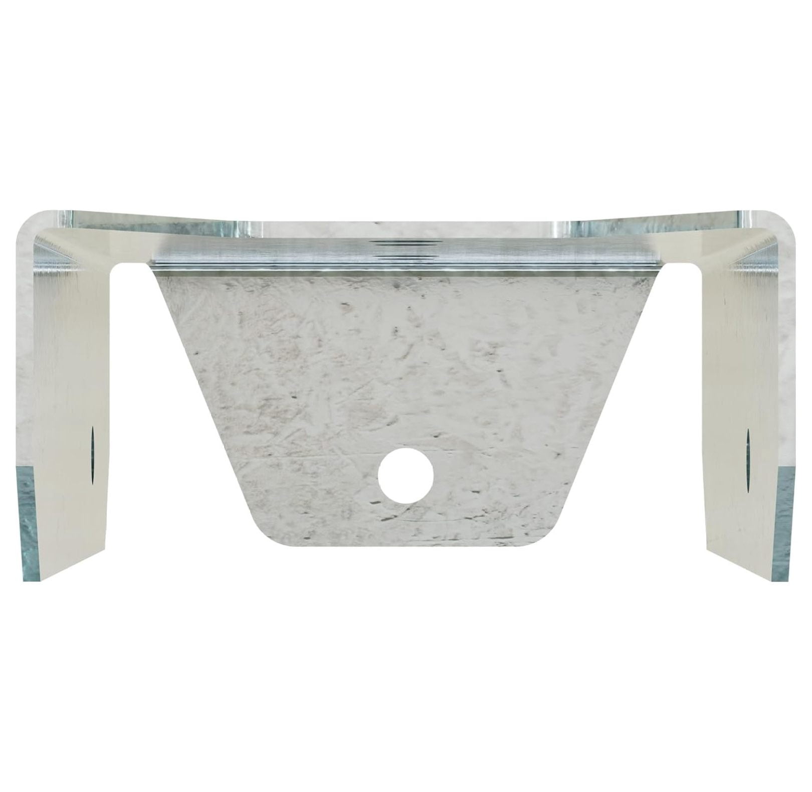 Extra Large Stainless Steel Cat Litter Box with Lid and Scooper, 2 Pack