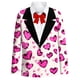 thumbnail image 5 of Camisas de Manga Larga para Mujeres Bajo Scrubs con Blusa Casual Impresa, Botones de Verano, Cuello en V de Moda, 5 of 5