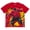 Brave Red Hulk, variant on Marvel Avengers Men's Cosplay Short Sleeve T-Shirt Navy Captain America