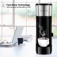 thumbnail image 7 of Single Serve Coffee Maker Coffee Brewer Compatible with K-Cup Single Cup Capsule, Single Cup Coffee Makers Brewer with 6 to 14oz Reservoir, Mini Size, 7 of 7
