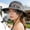 Gray, variant on Outdoor Cooling Sun Hat with Solar Fan,Breathable Mesh Neck and Face Cover,Waterproof Sweat-Wicking Fishing Hiking Gardening Hat,USB Rechargeable,3-Speed Airflow,Wide Brim Sun Protection Gray